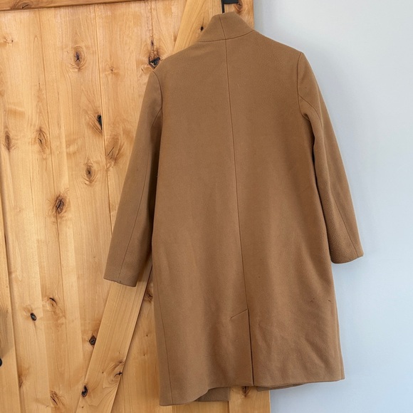 Old Navy Camel/Tan Single-Breasted Pea Coat - Picture 2 of 3